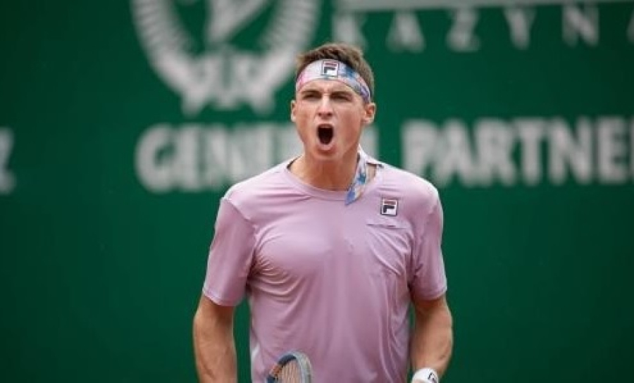 Казахстанский теннисист устроил разгром на турнире в Италии