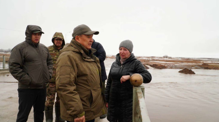 Угроза подтоплений в населенных пунктах Буландынского района отсутствует