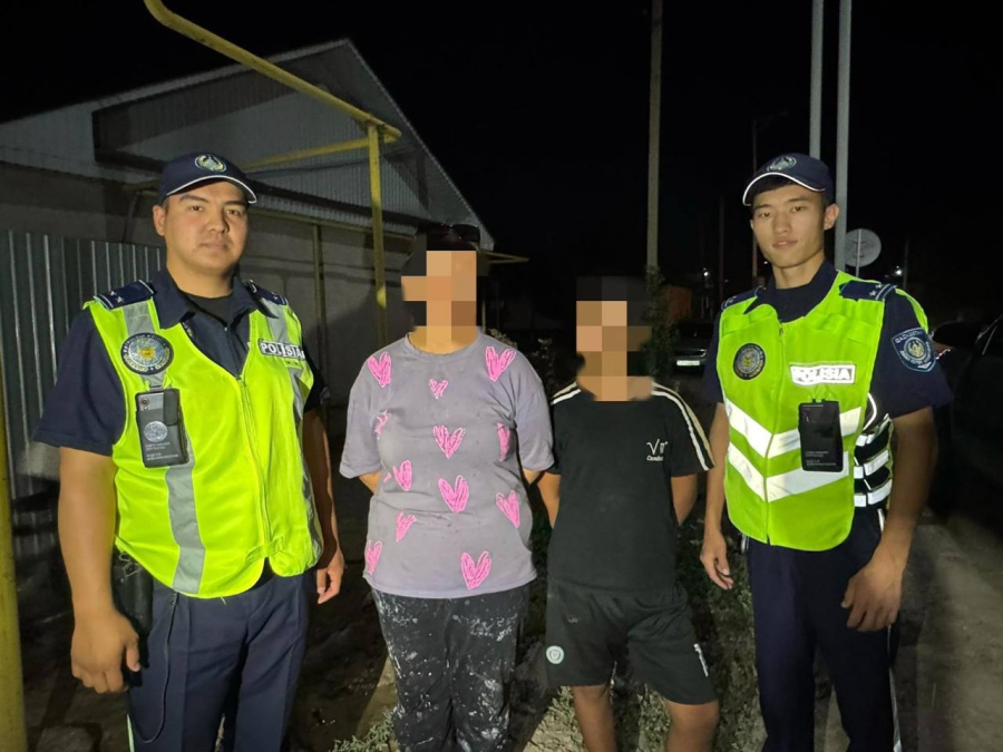 В Кызылорде полицейские нашли пропавших подростков