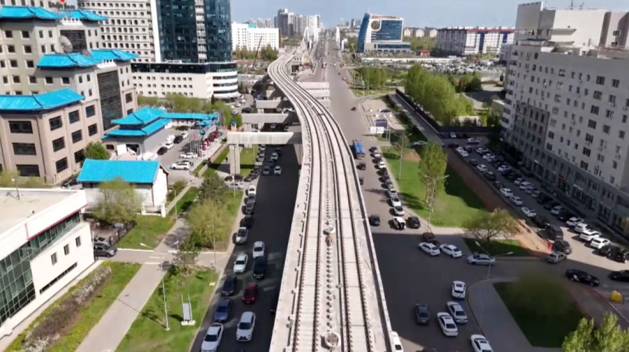Астанада LRT жолдарының 25%-ы төселді