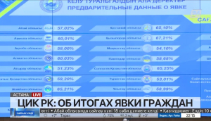 Предварительная явка на выборах достигла 54,19%