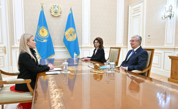 Токаев принял заслуженного деятеля Казахстана Жамилю Серкебаеву