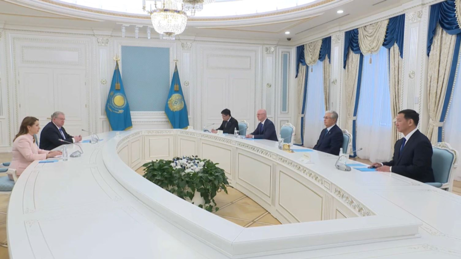 Қ. Тоқаев Халықаралық орыс тілі ұйымының бас хатшысын қабылдады