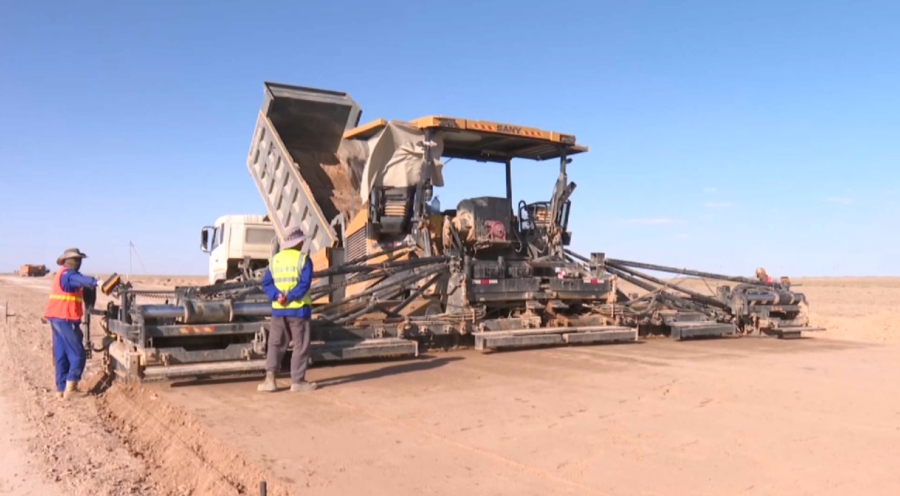 «Жезқазған–Қызылорда» тас жолы жаңартылып жатыр