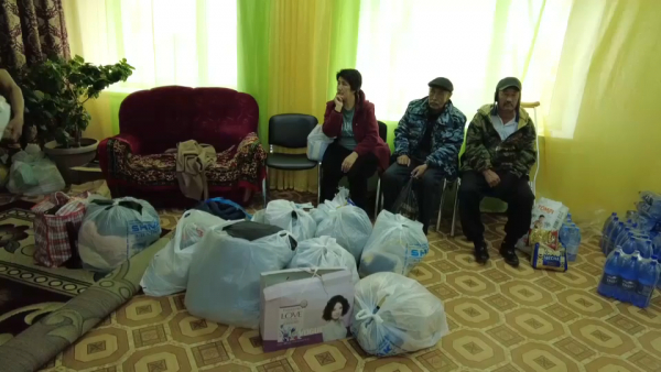 Больше 50 тонн гуманитарной помощи доставили в Аркалык