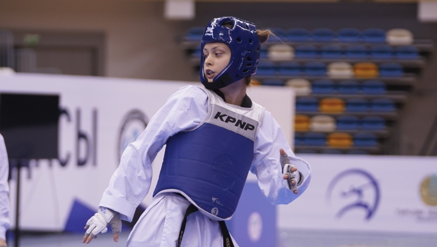 Мария Севостьянова таеквондодан Азия чемпионатында алтын медаль жеңіп алды