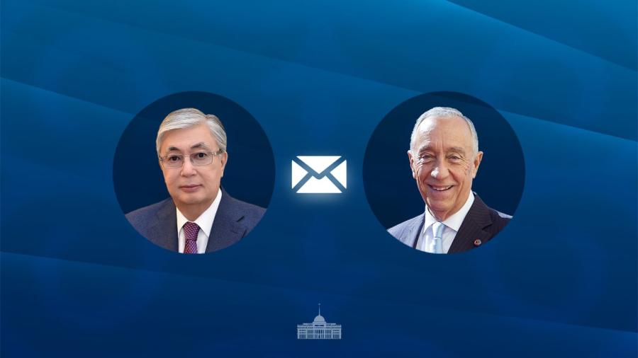 Мемлекет басшысы Португалия Президентіне құттықтау жеделхатын жолдады