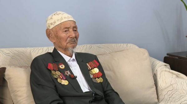 99-летний ветеран Кулбай Анафияев рассказал о своём фронтовом пути