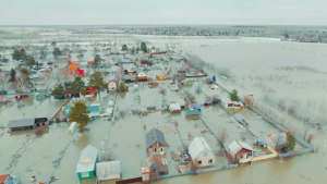 1800 опор ЛЭП повреждено из-за паводков в Казахстане