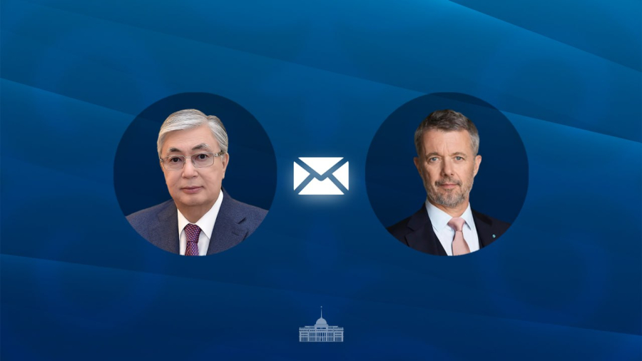 Глава государства направил телеграмму поздравления Королю Дании