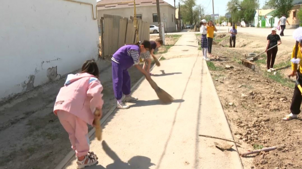 «Зелёная улица»: весенний марафон стартовал в Кызылординской области