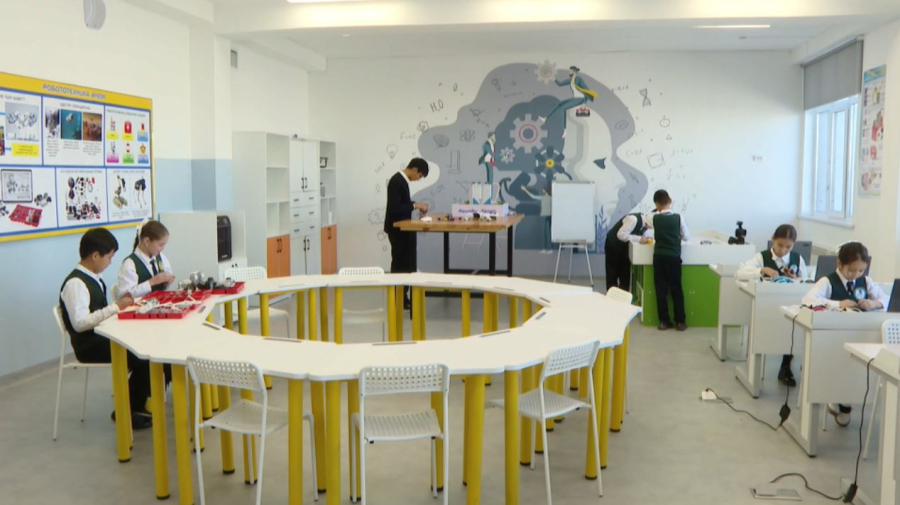 Қызылордадағы мектепте заманауи оқу кабинеттері ашылды