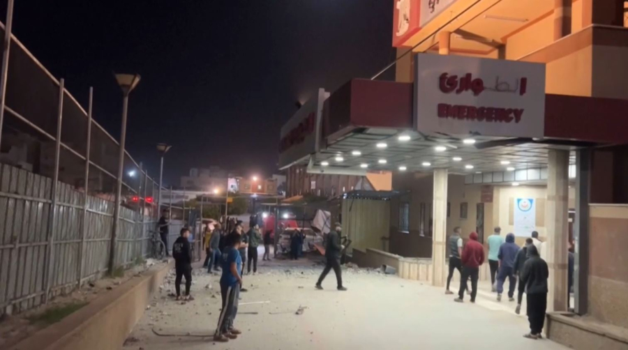 Армия обороны Израиля авиаудары по больнице нанесла в секторе Газа