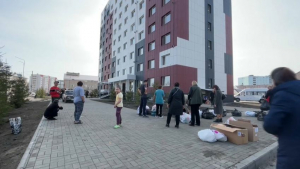 Пострадавших петропавловцев заселили в новое общежитие