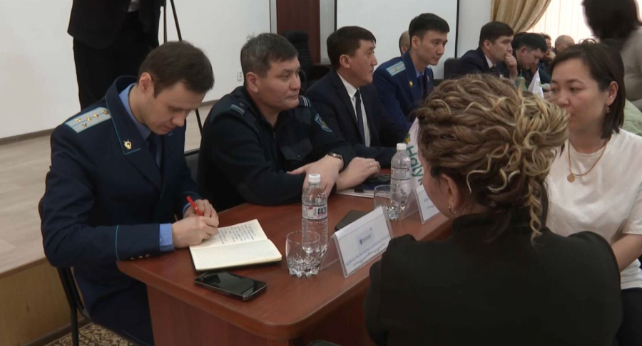 Көкшетауда тұрғындар құқықтық кеңес алды