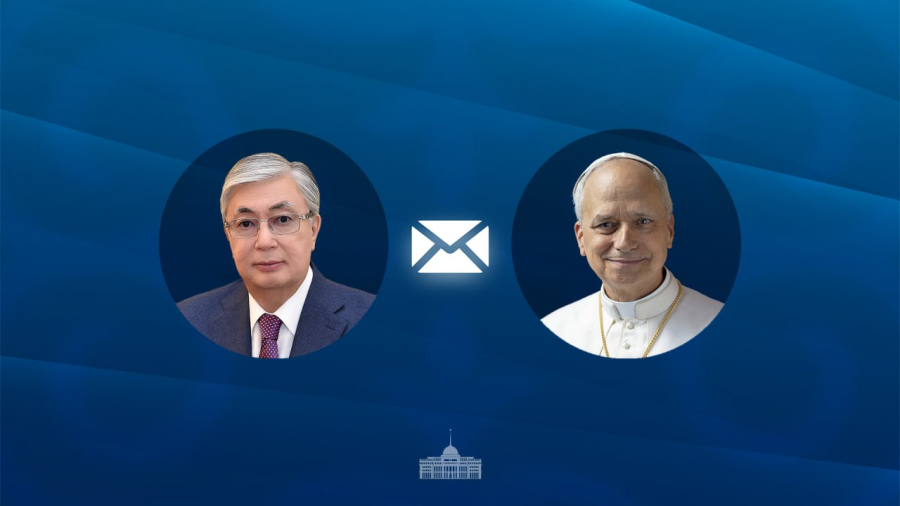Мемлекет басшысы Рим Папасы XIV Леоға құттықтау жеделхатын жолдады