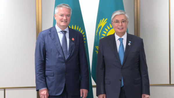 Тоқаев Матиас Корманмен кездесті