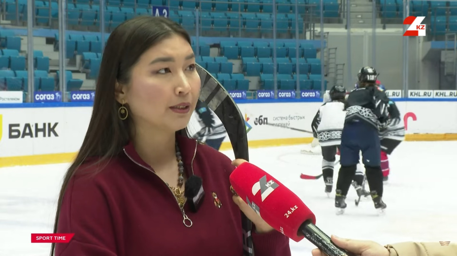 Среди казахстанских девушек растёт интерес к хоккею