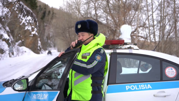 Шығыстағы тау шыңдарынан қар көшкіні жүрді