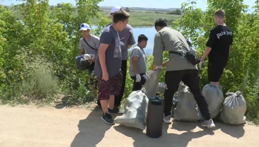 «Таза Қазақстан»: в Сарани вывезли 35 тысяч тонн мусора