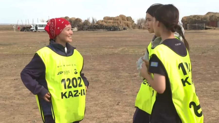 Ұлы дала жорығы: жарысқа қыздар да қатысып жатыр