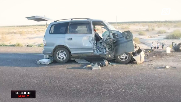 Қызылорда облысында жантүршігерлік жол апаты болды | Кезекші бөлім