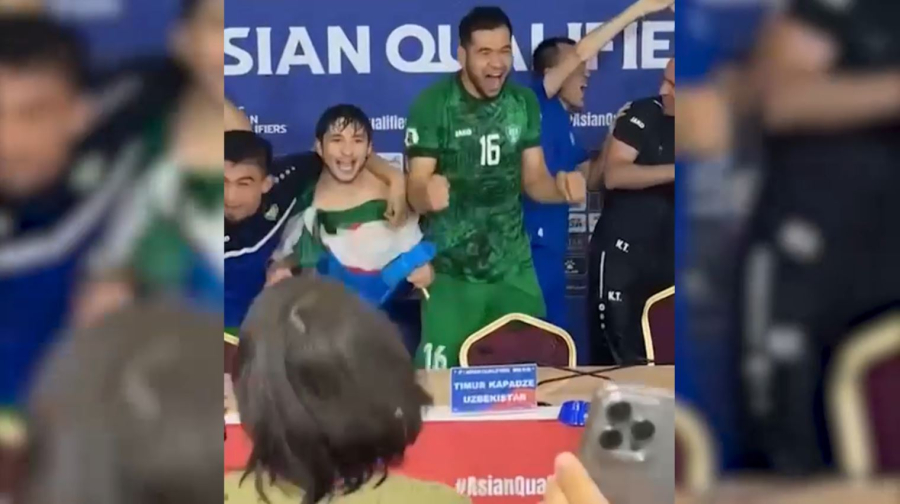 Футболдан Өзбекстан құрамасы әлем чемпионатына жолдама алды