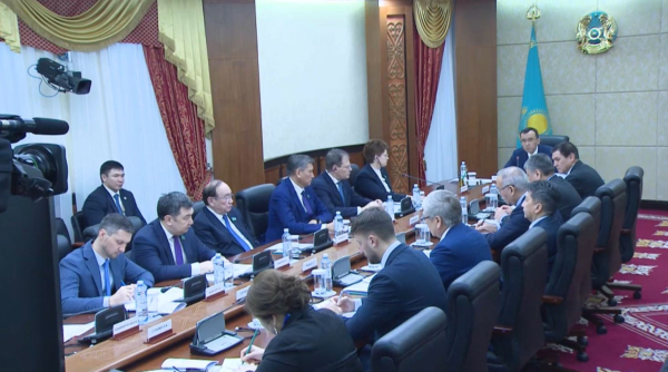 Сенатта жергілікті уәкілетті органдармен іс-қимыл жасау жөніндегі кеңестің отырысы өтті
