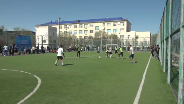 Атырауда Ассамблея жастары арасында шағын футболдан жарыс өтті