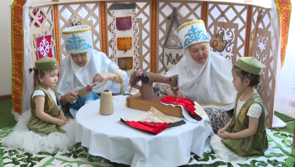 Ұлттық құндылықтарды дәріптеу балабақшадан басталады