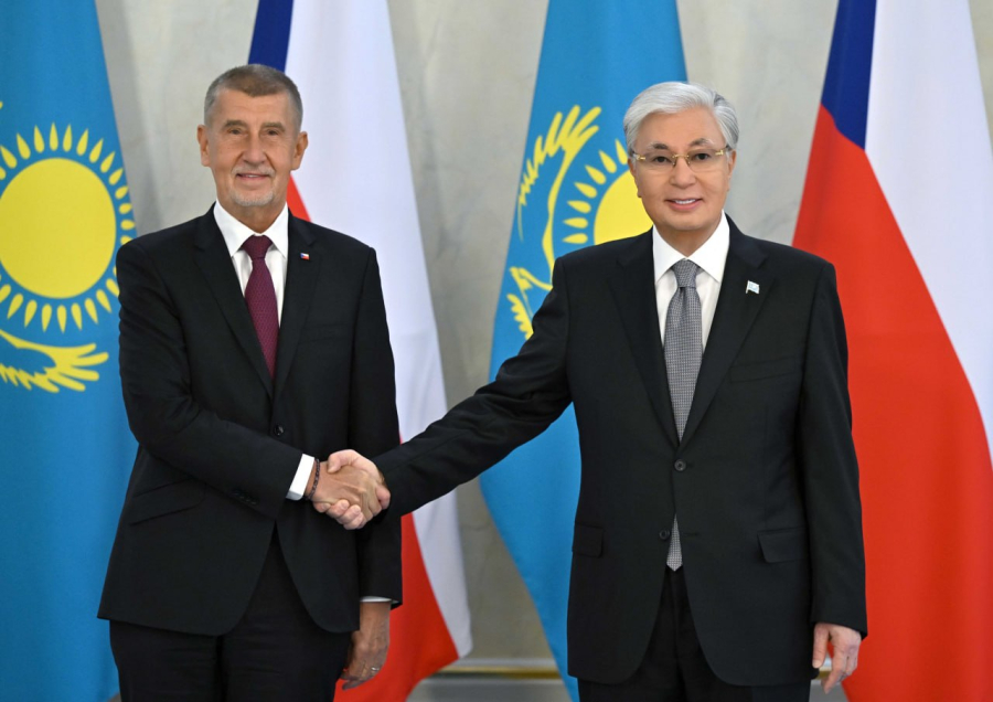 Мемлекет басшысы мен Андрей Бабиш шағын құрамда келіссөз жүргізді