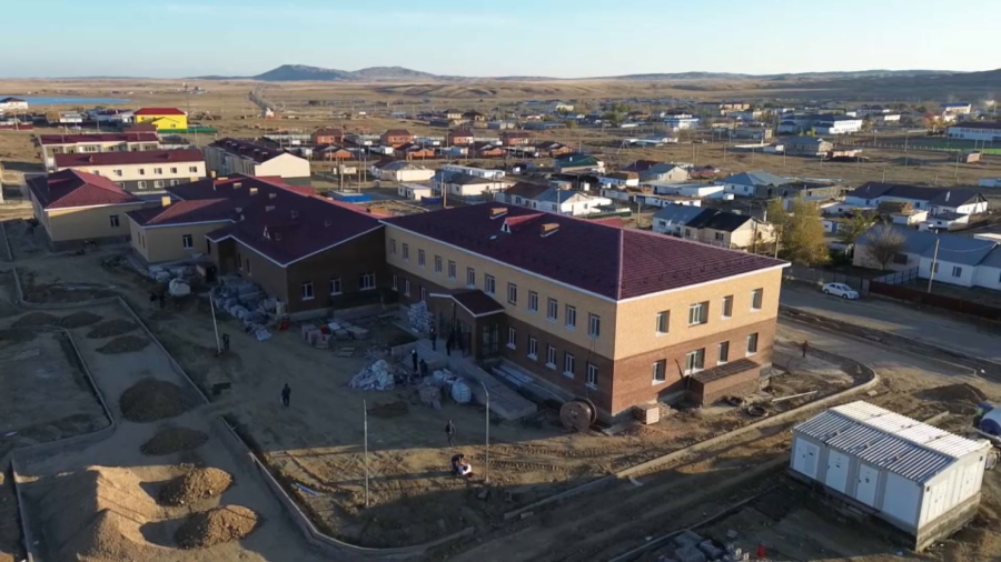 Ұлытау облысында аурухананың құрылысы жанданды