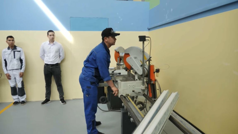 Астанадағы кәсіптік-техникалық колледжде оқу-өндірістік цехы ашылды