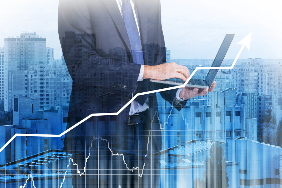 Объём торгов на KASE и AIX увеличился почти на 50%