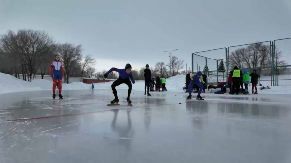 Қостанайда конькимен жүгіруден ел біріншілігі өтті