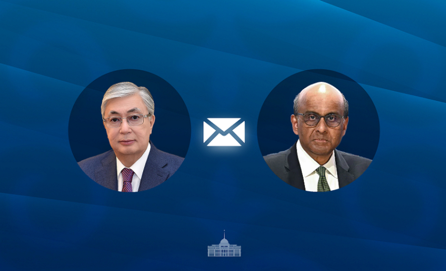 Мемлекет басшысы Сингапур президентіне құттықтау жеделхатын жолдады