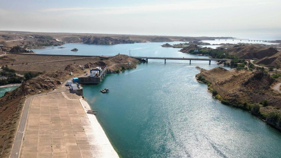 10,2 млрд кубометров воды поступило в Казахстан из Китая