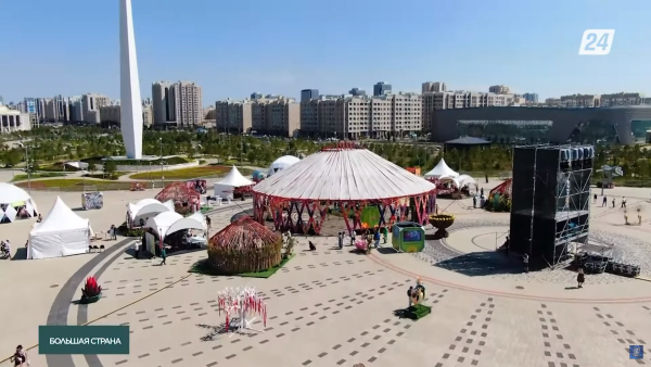Событийный туризм в Астане: фестиваль цветов и выставка современных художников | Большая страна