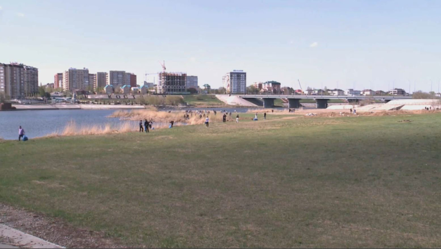 Тобыл өзенінің жағалауы қоқыстан тазартылды