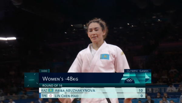 Абиба Абужакынова прошла в 1/4 финала Олимпийских игр