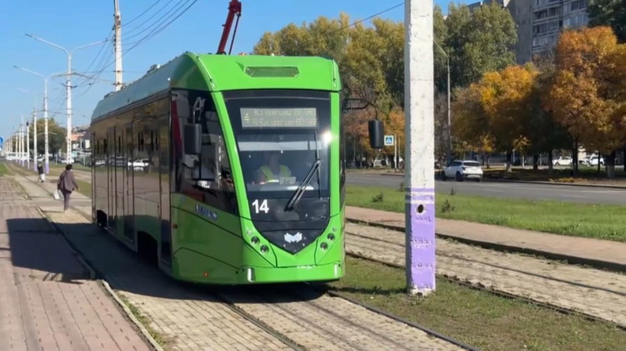 Өскеменде трамвайлар жаңартылып жатыр