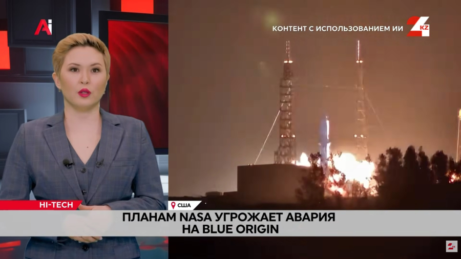 Планам NASA угрожает авария на Blue Origin