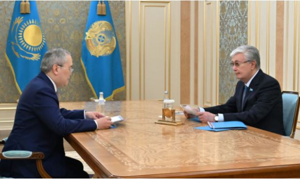 Қ. Тоқаев Қаржылық мониторинг агенттігінің төрағасын қабылдады