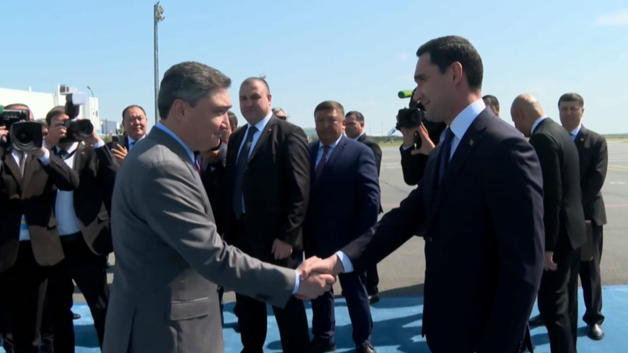 Елордаға Түрікменстан президенті С. Бердімұхамедов келді