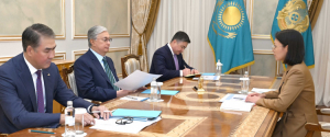 Президент принял министра экологии и природных ресурсов Зульфию Сулейменову