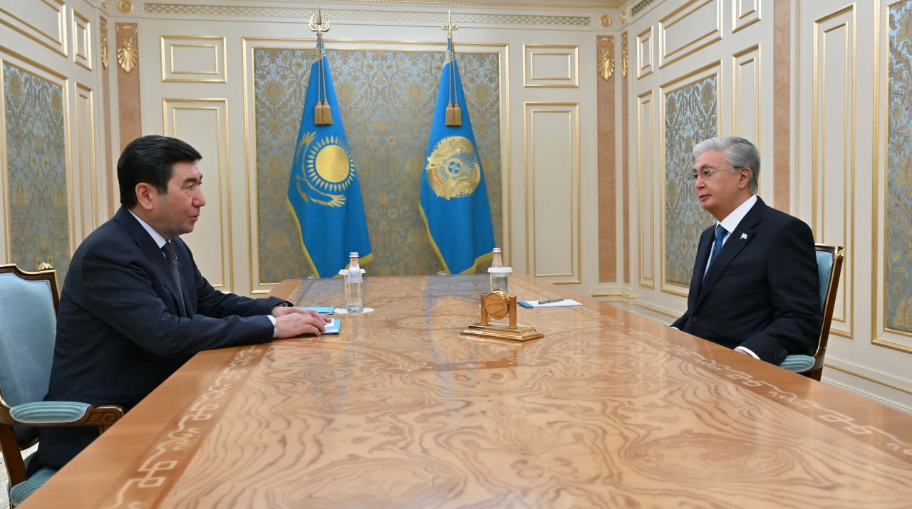 Президент Мәжіліс Төрағасын қабылдады