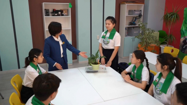 Таза Қазақстан: открытые уроки экологии провели в школах области Улытау