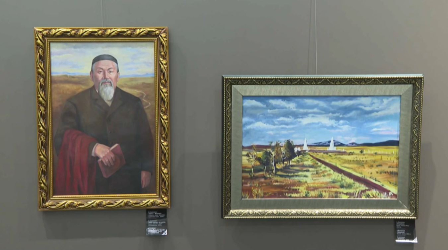 Выставка картин «Абай. Время. Искусство» открылась в Семее