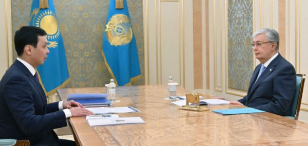 Қасым-Жомарт Тоқаев Асхат Жұмағалиды қабылдады