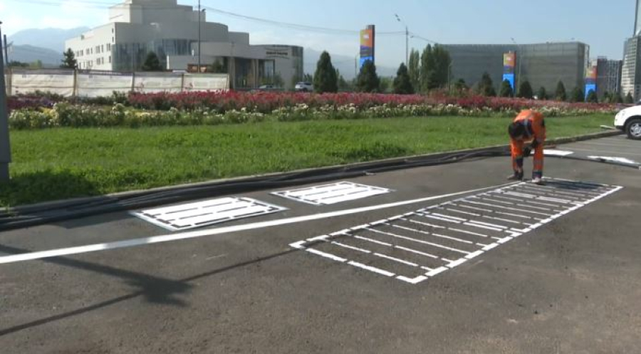 Алматыда электрсамокаттарды қоятын арнайы тұрақтар пайда болды